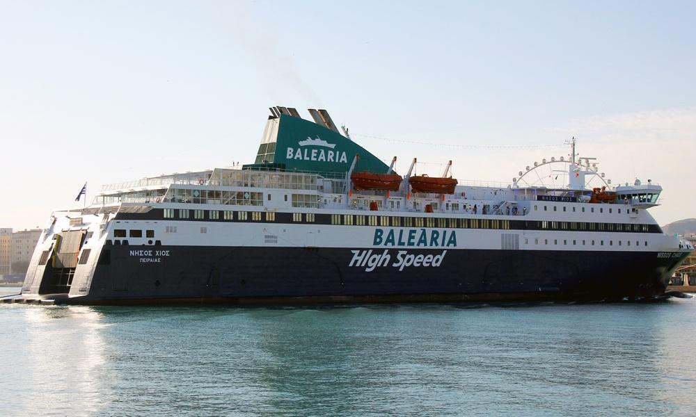 Blue Star Chios ferry ship