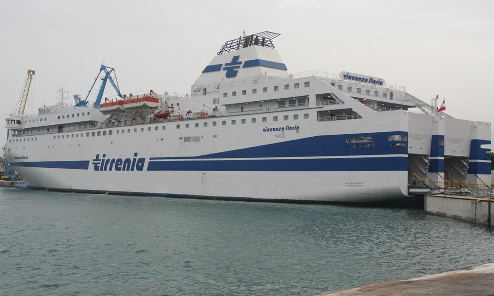 Tirrenia Vincenzo Florio ferry ship (TIRRENIA Navigazione)