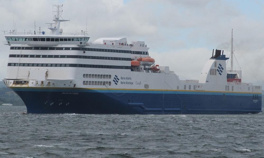 Blue Puttees ferry ship photo