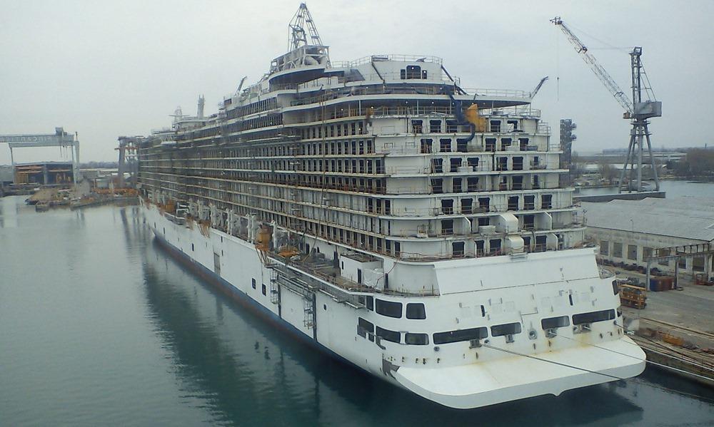 sky princess cruise ship refit