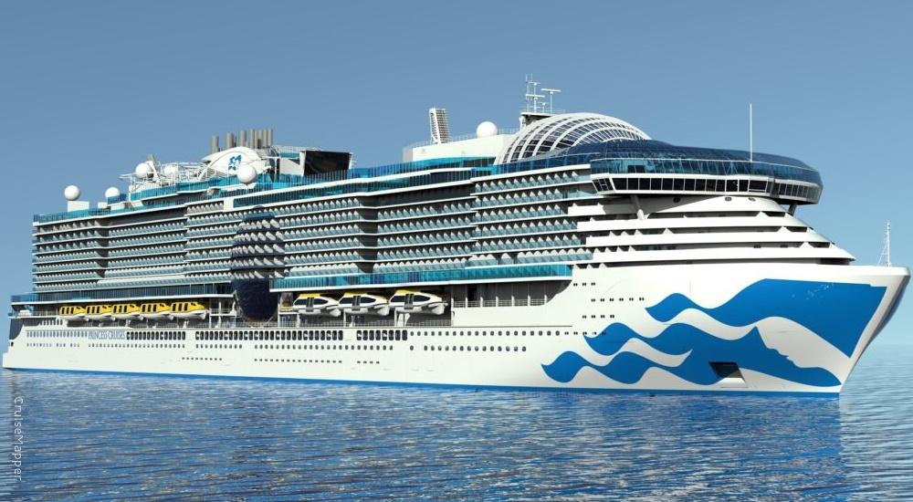 new Star Princess cruise ship (2025)