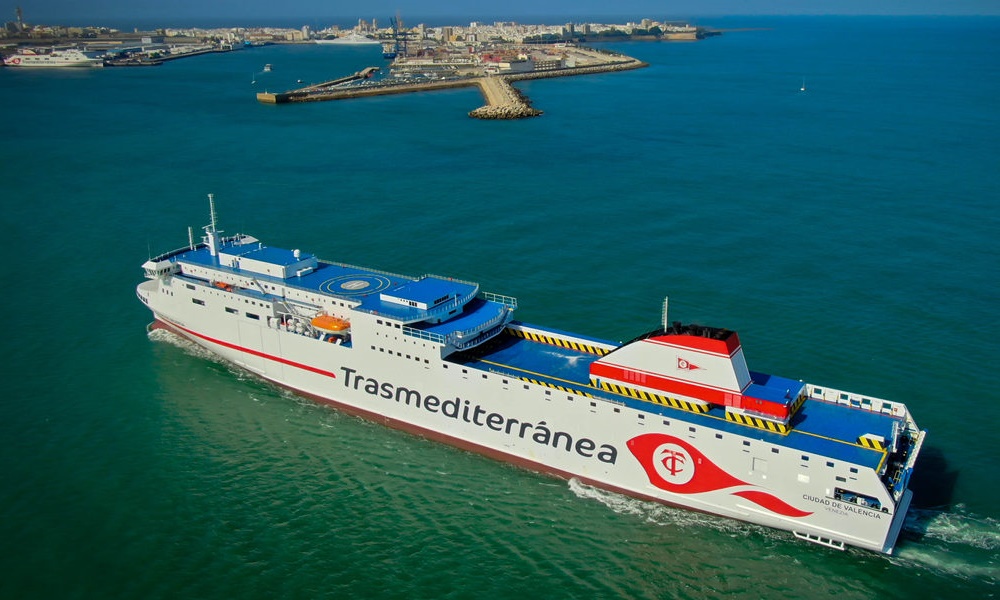 Ciudad de Valencia ferry ship (TRASMEDITERRANEA)
