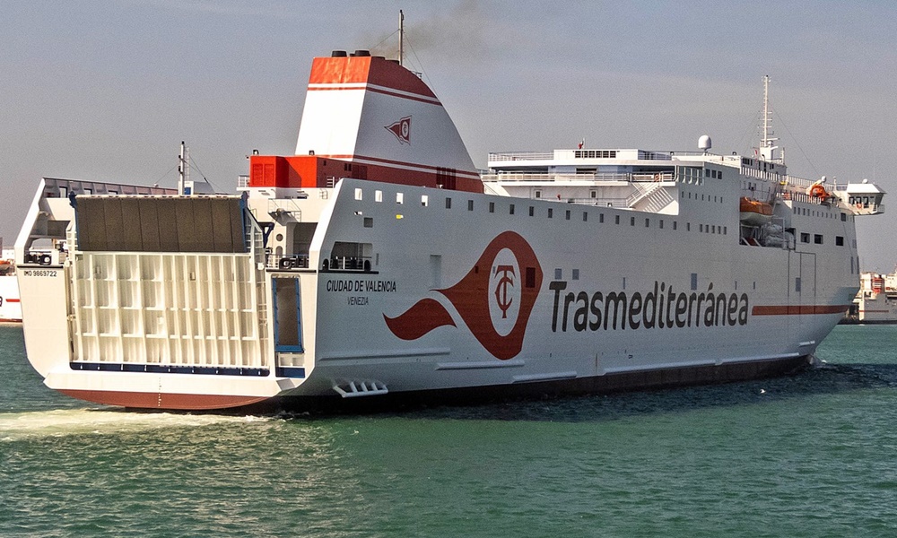 Ciudad de Valencia ferry ship (TRASMEDITERRANEA)