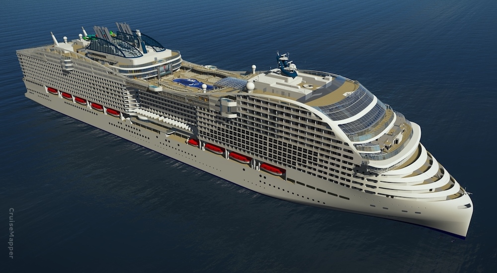 MSC World America cruise ship (MSC World Class liner)