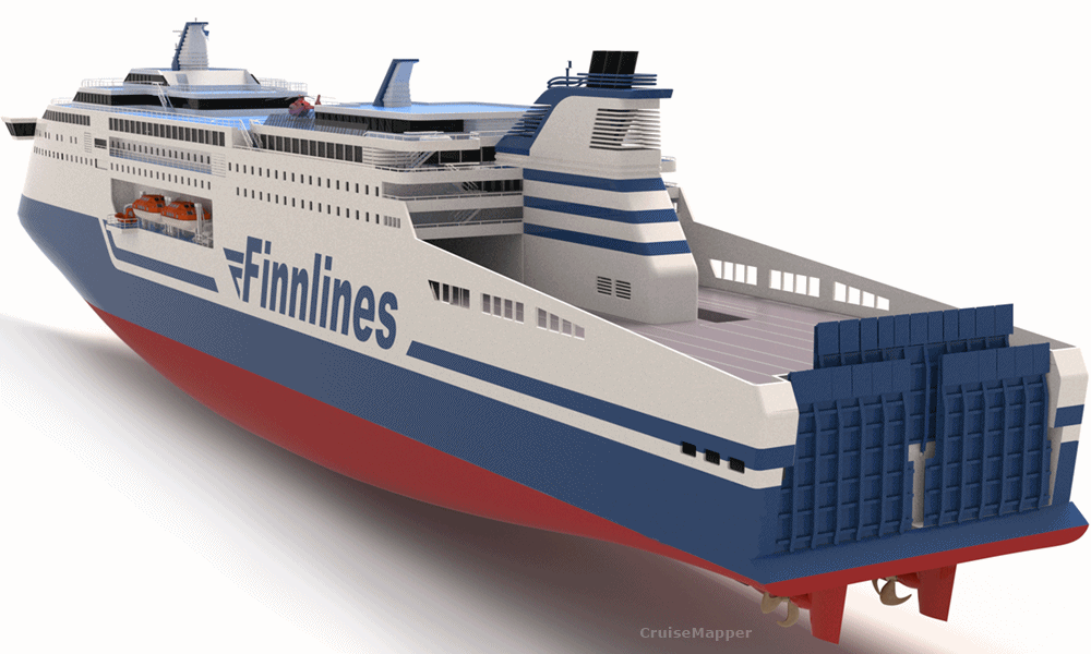 FINNLINES SUPERSTAR ferry ship design