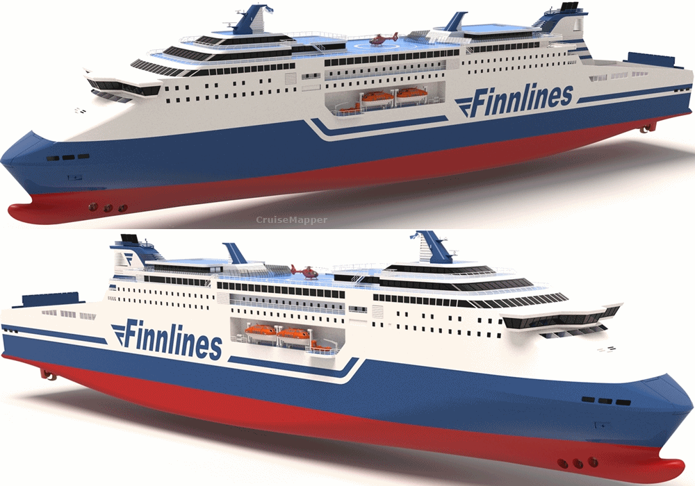 FINNLINES SUPERSTAR ferry ship design