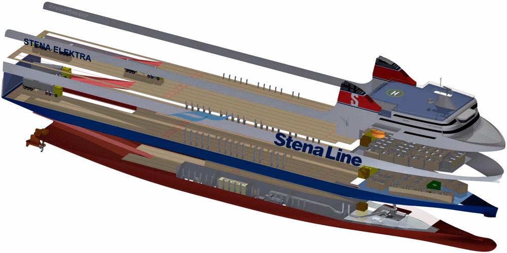 Stena Elektra ship deck plan