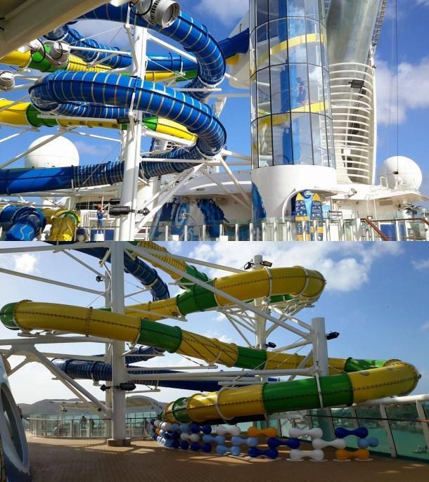 Independence Of The Seas waterslides