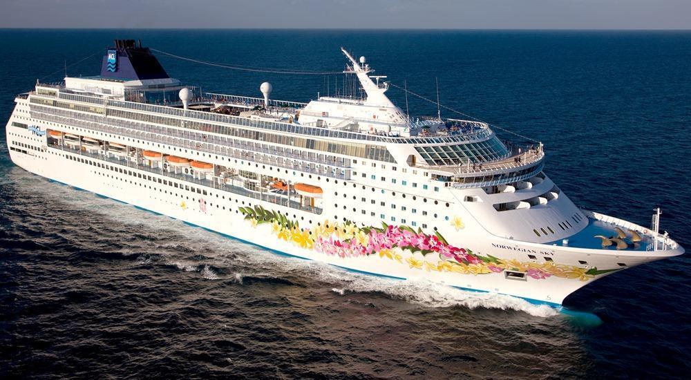 norwegian cruise line sky itinerary