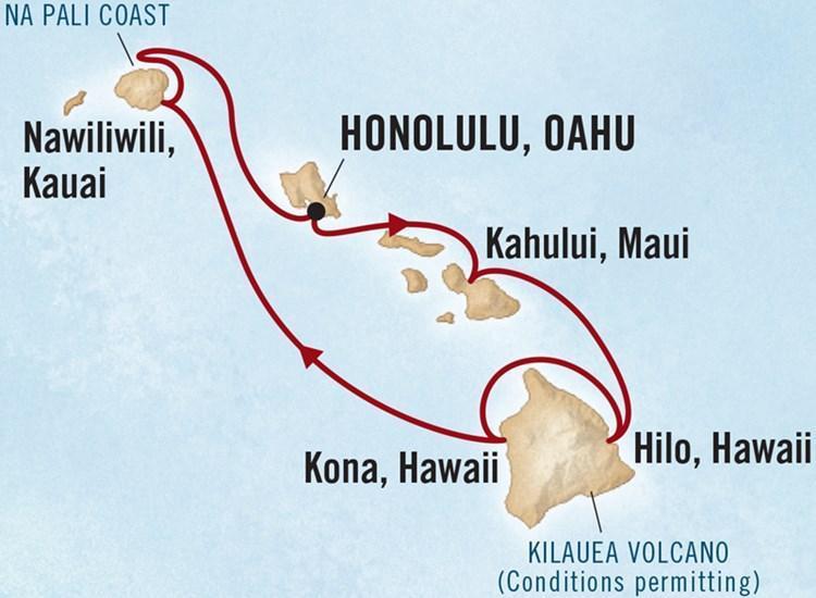 cruise ship schedule honolulu