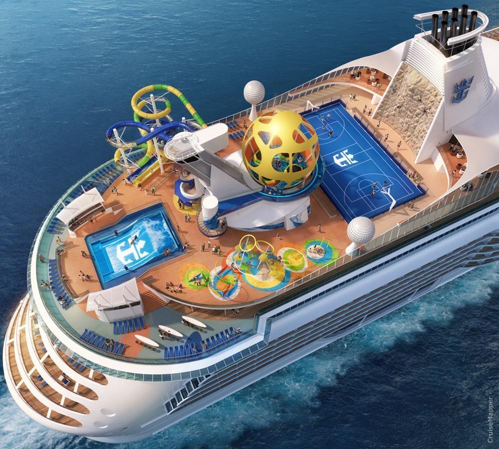 Mariner Of The Seas (deckplan changes refurbishment 2018)