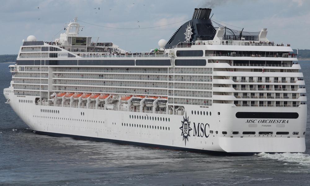 msc orchestra cruise ship location