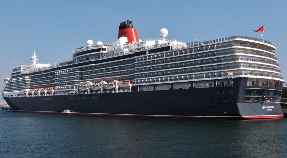 queen elizabeth cruise ship itinerary today