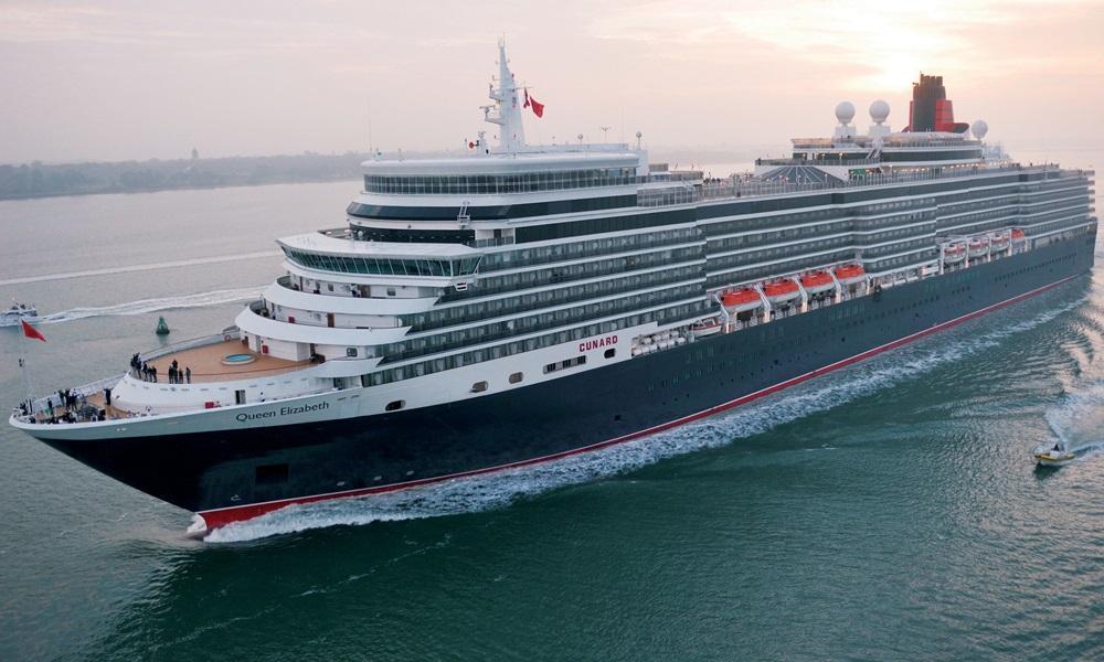 Cunard Queen Elizabeth cruise ship