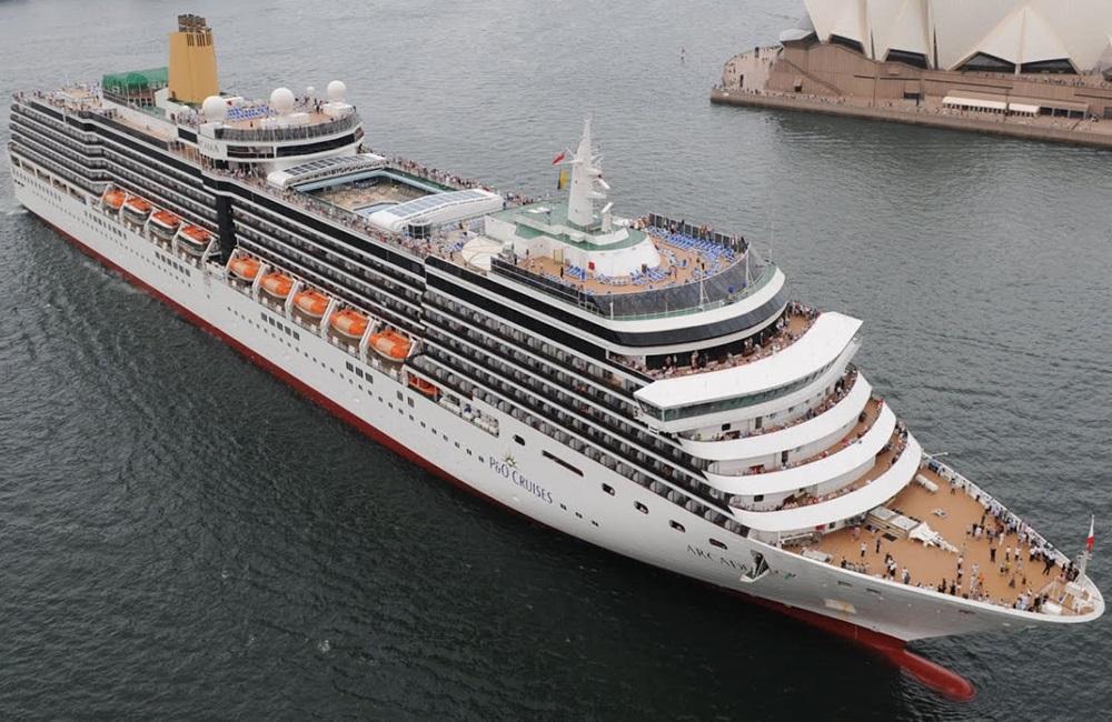 P&O Cruises Arcadia cruise ship