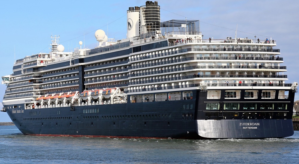 zuiderdam cruise ship capacity