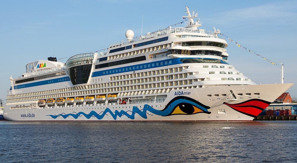 aida cruise ship tonnage