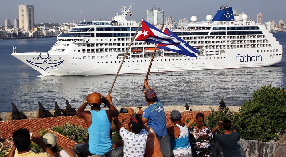 Adonia cruise ship (Carnival Fathom, Cuba)