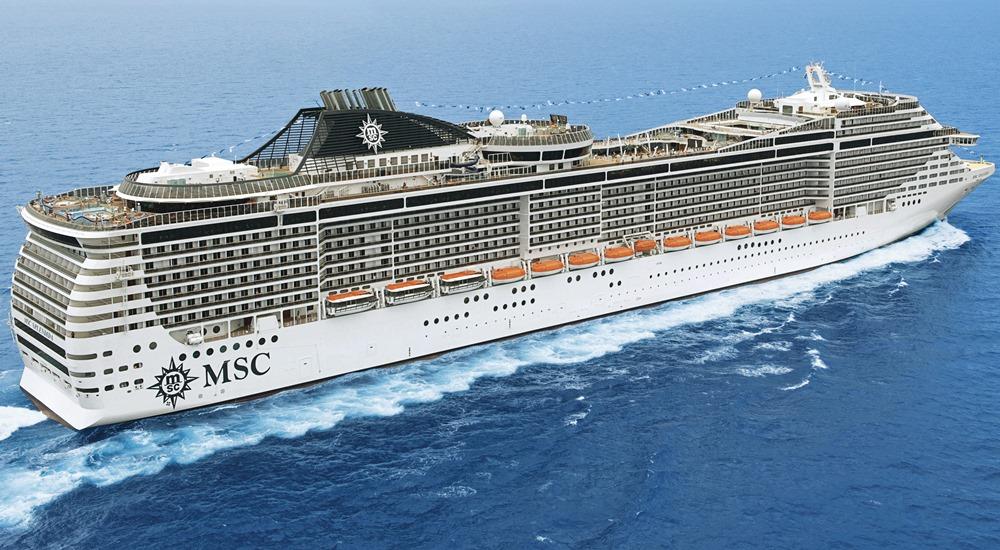 current position msc cruise ships