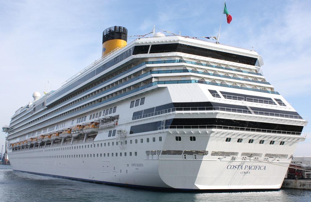 costa pacifica cruise ship itinerary