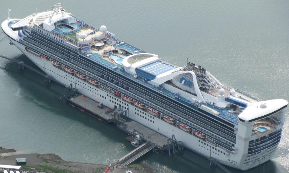 P&O Pacific Encounter cruise ship
