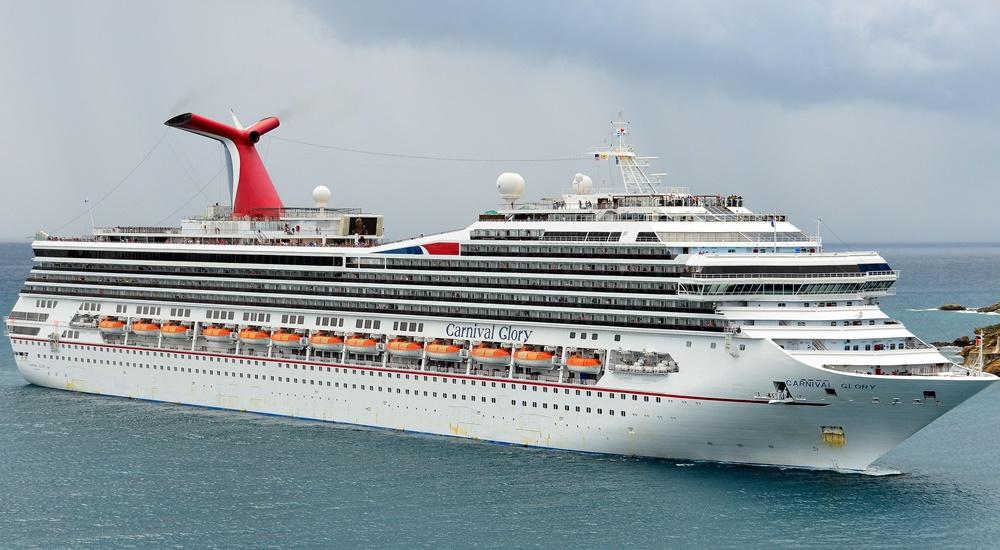 carnival glory cruise ship location