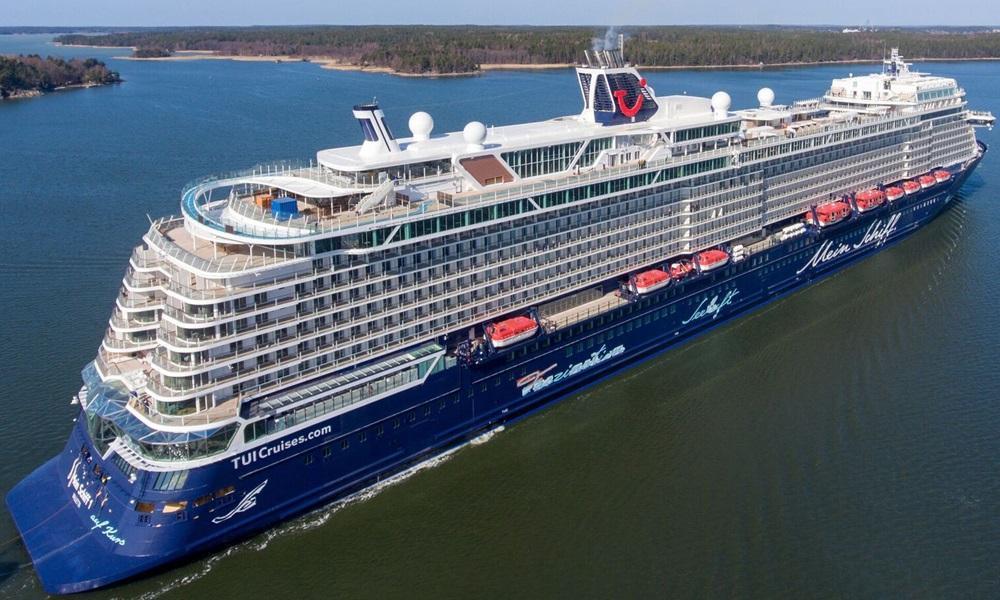 TUI Cruises Ship Mein Schiff 1 Makes Inaugural Call In Dominica TUI Cruises Ship Mein Schiff 1 Makes Inaugural Call In Dominica
