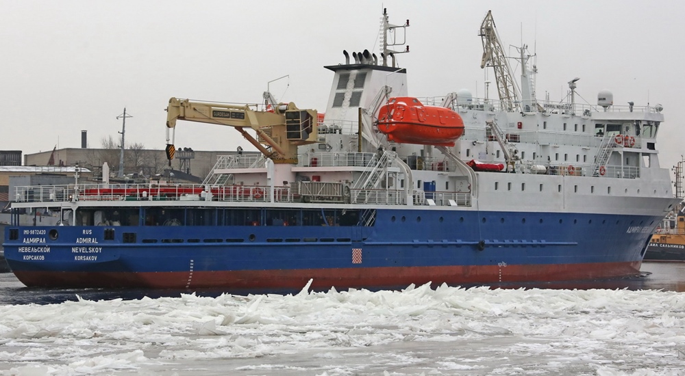 JSC Admiral Nevelskoy ferry (icebreaking cruise ship, Sakhalin-Kuril Islands)