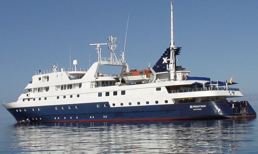 Celebrity Xpedition cruise ship (Galapagos)