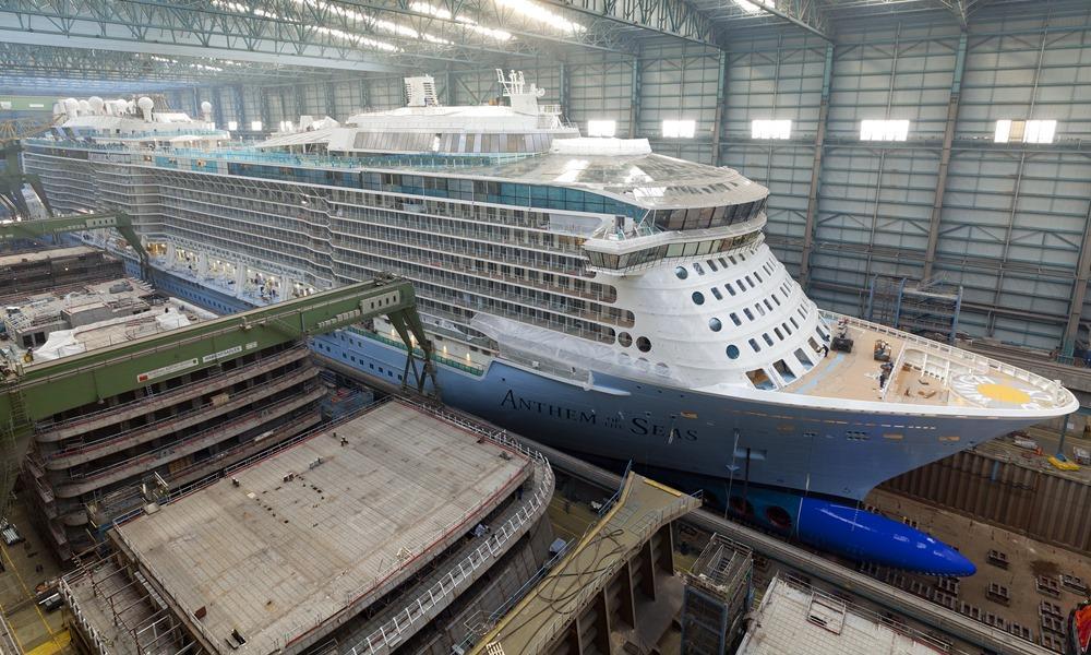 Anthem of the Seas cruise ship construction