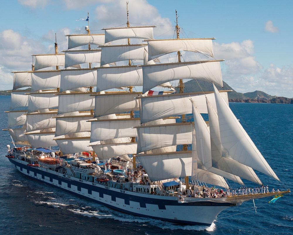 Royal Clipper Itinerary, Current Position, Ship Review 