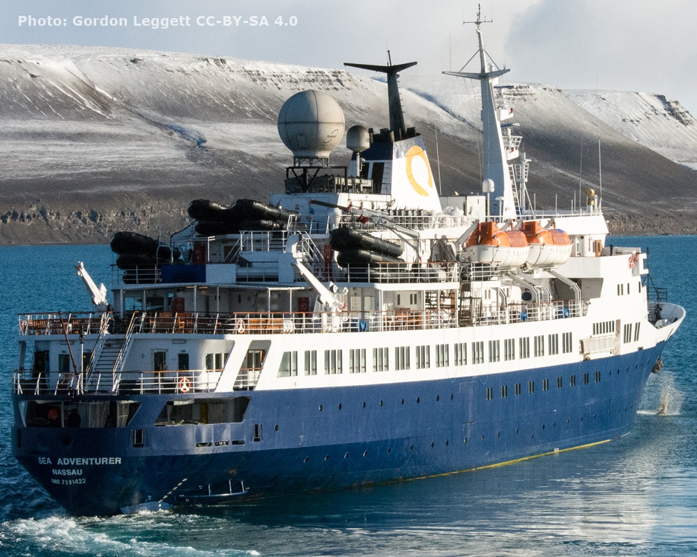 MV Ocean Adventurer cruise ship (Quark Expeditions)