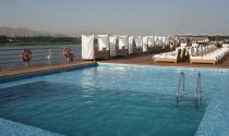 MS River Tosca cruise ship (pool deck)