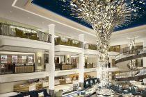 PO Britannia cruise ship Atrium