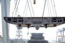 PO Britannia cruise ship construction