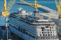 Viking Sea cruise ship construction