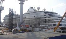 Seven Seas Explorer cruise ship construction