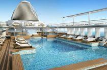 Seven Seas Explorer ship (swimming pool)