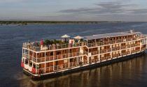 RV Indochine cruise ship, Mekong River, Cambodia-Vietnam