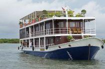 RV Toum Tiou II cruise ship, Mekong River, Cambodia-Vietnam