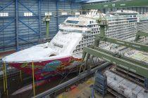 MS Genting Dream cruise ship construction