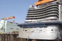 AIDAperla cruise ship construction