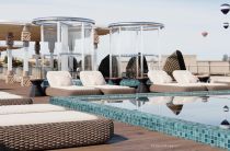 AmaLilia cruise ship sundeck pool