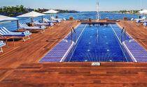 MS Oberoi Zahra cruise ship pool deck