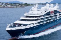 Ponant Cruises' Le Bellot yacht christened in Honfleur (France)