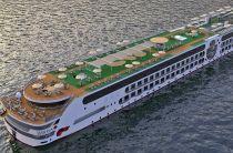 Hull completed for A-ROSA Cruises' next-generation Arosa Emotion river ship