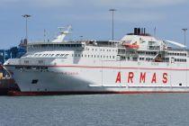 Volcan de Tamadaba ferry ship (NAVIERA ARMAS)