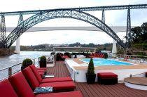 AmaDouro river cruise ship swimming pool