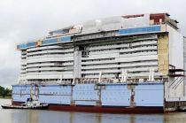 Symphony Of The Seas cruise ship construction