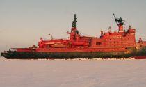 old NS Arktika nuclear icebreaker ship